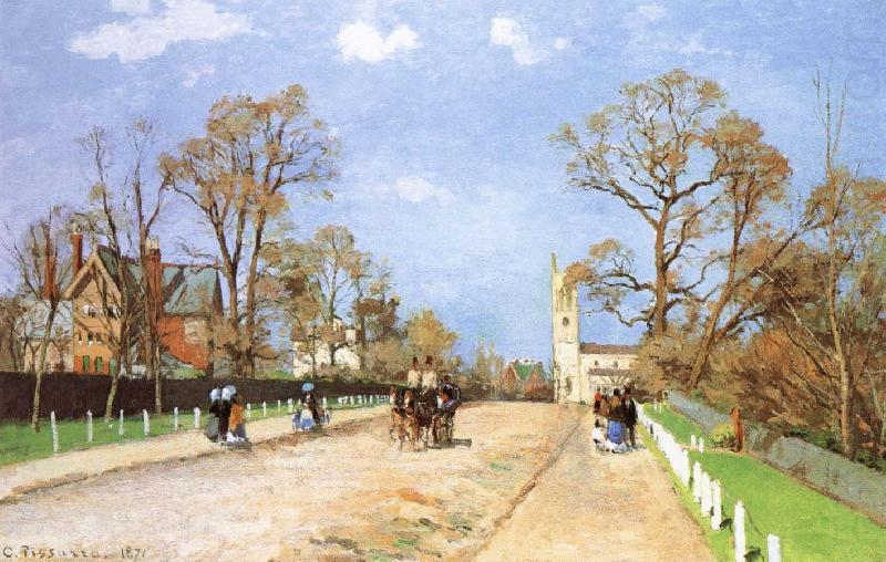 Camille Pissarro Road china oil painting image